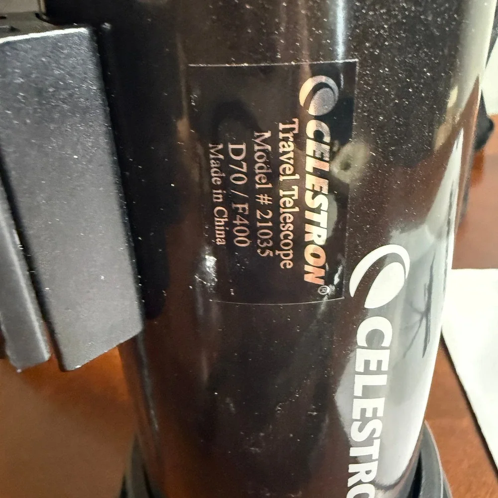 Celestron Travel Scope 70 Portable Telescope 21035 Black Tripod and Backpack